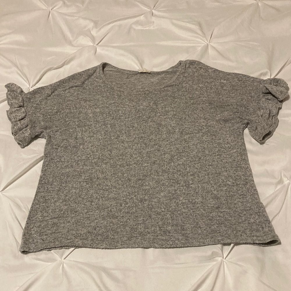 Gray shirt